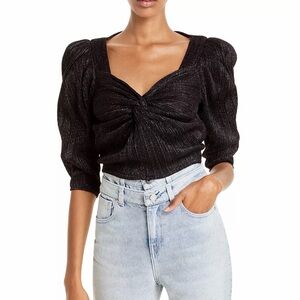 IRO Shimmering Charcoal Blouse